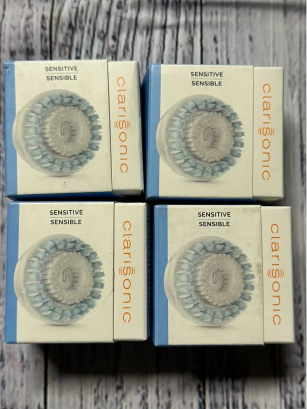 4 Clarisonic Sensitive Facial Cleansing Brush Head